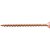 Parafuso madeira chipboard cabeça chata fenda cruzada/phillips 5,0mm x 70,0mm caixa com 200 peças VONDER - Imagem 2