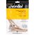 Parafuso madeira chipboard cabeça chata fenda cruzada/phillips 6,0mm x 65,0mm VONDER - Imagem 2