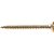 Parafuso madeira chipboard cabeça chata fenda cruzada/pozidrive 3,0mm x 30,0mm caixa com 500 peças VONDER - Imagem 1
