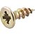 Parafuso madeira chipboard cabeça chata fenda cruzada/pozidrive 4,0mm x 12,0mm caixa com 500 peças VONDER - Imagem 1