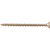 Parafuso madeira chipboard cabeça chata fenda cruzada/pozidrive 4,0mm x 55,0mm caixa com 1.000 peças VONDER - Imagem 2