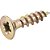 Parafuso madeira chipboard cabeça chata fenda cruzada/pozidrive 4,5mm x 20,0mm caixa com 500 peças VONDER - Imagem 1