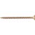 Parafuso madeira chipboard cabeça chata fenda cruzada/pozidrive 5,0mm x 65,0mm caixa com 500 peças VONDER - Imagem 2