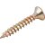 Parafuso madeira chipboard cabeça chata fenda cruzada/pozidrive 6,0mm x 40,0mm caixa com 500 peças VONDER - Imagem 3