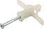 Parafuso madeira phillips 4,2mm x 55,0mm com bucha de nylon FLY3 VONDER - Imagem 2