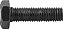 Parafuso sextavado 8.8 10mm x 35mm MA rosca total DIN 933 VONDER - Imagem 3