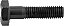 Parafuso sextavado 8.8 10mm x 40mm MA rosca parcial DIN 931 VONDER - Imagem 4