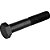 Parafuso sextavado 8.8 24mm x 130mm MA rosca parcial DIN 931  Kit com 10 peças VONDER - Imagem 1