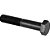Parafuso sextavado 8.8 24mm x 130mm MA rosca parcial DIN 931  Kit com 10 peças VONDER - Imagem 4