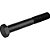 Parafuso sextavado 8.8 24mm x 160mm MA rosca parcial DIN 931  Kit com 10 peças VONDER - Imagem 1