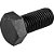 Parafuso sextavado 8.8 24mm x 50mm MA rosca total DIN 933 caixa com 20 peças VONDER - Imagem 1