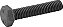 Parafuso sextavado 8.8 8mm x 40mm MA rosca total DIN 933 caixa com 200 peças VONDER - Imagem 1