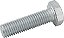 Parafuso sextavado MA 12mm x 45mm rosca total zincado VONDER - Imagem 2