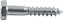 Parafuso sextavado rosca soberba 1/4" x 35mm cartela com 4 peças VONDER - Imagem 3