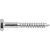 Parafuso sextavado rosca soberba 1/4" x 50mm cartela com 4 peças VONDER - Imagem 3