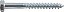 Parafuso sextavado rosca soberba 3/16" x 40mm cartela com 5 peças VONDER - Imagem 3