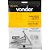 Parafuso sextavado rosca soberba 3/16" x 45mm cartela com 5 peças VONDER - Imagem 2