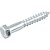 Parafuso sextavado rosca soberba 3/8" x 60mm cartela com 2 peças VONDER - Imagem 1