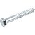 Parafuso sextavado rosca soberba 3/8" x 70mm cartela com 2 peças VONDER - Imagem 1