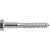 Parafuso sextavado rosca soberba 5/16" x 60mm cartela com 2 peças VONDER - Imagem 3