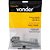 Parafuso sextavado rosca soberba 5/16" x 80mm cartela com 2 peças VONDER - Imagem 2
