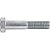 Parafuso sextavado zincado 1" x 3" UNC rosca parcial  Kit com 10 peças VONDER - Imagem 3