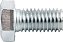 Parafuso sextavado zincado 1/2" x 1" UNC rosca total VONDER - Imagem 3