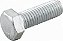 Parafuso sextavado zincado 1/2" x 1.1/2" UNC rosca total VONDER - Imagem 1