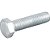 Parafuso sextavado zincado 1/2" x 2" UNC rosca total VONDER - Imagem 1