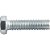 Parafuso sextavado zincado 1/2" x 2" UNC rosca total VONDER - Imagem 3