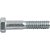 Parafuso sextavado zincado 1/2" x 2.1/2" UNC rosca parcial caixa com 50 peças VONDER - Imagem 3