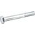 Parafuso sextavado zincado 1/2" x 4" UNC rosca parcial caixa com 50 peças VONDER - Imagem 1
