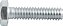 Parafuso sextavado zincado 1/4" x 1" UNC rosca total caixa com 500 peças VONDER - Imagem 3