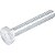 Parafuso sextavado zincado 1/4" x 1.1/2" UNC rosca total VONDER - Imagem 1