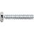 Parafuso sextavado zincado 1/4" x 1.1/2" UNC rosca total VONDER - Imagem 3