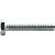 Parafuso sextavado zincado 1/4" x 1.1/2" UNC rosca total caixa com 200 peças VONDER - Imagem 3