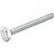 Parafuso sextavado zincado 1/4" x 2" UNC rosca total caixa com 200 peças VONDER - Imagem 1