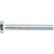 Parafuso sextavado zincado 1/4" x 2" UNC VONDER - Imagem 3