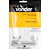 Parafuso sextavado zincado 1/4" x 2.1/2" UNC rosca total VONDER - Imagem 3