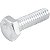Parafuso sextavado zincado 1/4" x 7/8" UNC rosca total VONDER - Imagem 1