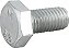 Parafuso sextavado zincado 10mm x 20mm MA rosca total caixa com 200 peças VONDER - Imagem 1