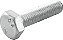 Parafuso sextavado zincado 10mm x 40mm MA rosca total VONDER - Imagem 1
