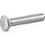 Parafuso sextavado zincado 10mm x 50mm MA rosca total VONDER - Imagem 1