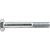 Parafuso sextavado zincado 10mm x 70mm MA rosca parcial VONDER - Imagem 3