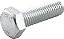 Parafuso sextavado zincado 12mm x 40mm MA rosca total VONDER - Imagem 1