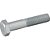 Parafuso sextavado zincado 12mm x 60mm MA caixa com 50 peças VONDER - Imagem 1