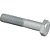 Parafuso sextavado zincado 12mm x 60mm MA caixa com 50 peças VONDER - Imagem 4