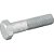 Parafuso sextavado zincado 16mm x 80mm MA caixa com 20 peças VONDER - Imagem 1