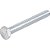Parafuso sextavado zincado 3/16" x 1.1/2" UNC rosca total VONDER - Imagem 1