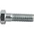 Parafuso sextavado zincado 3/4" x 2.1/2" UNC rosca parcial caixa com 20 peças VONDER - Imagem 3